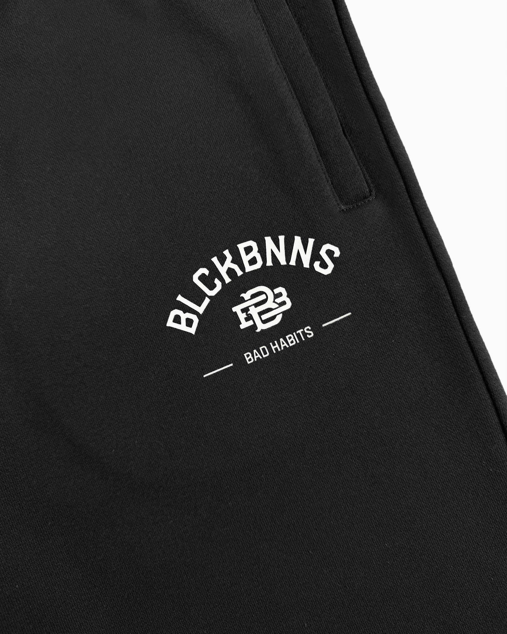 BAD HABITS SWEATSHORTS | Black