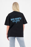 BAD HABITS STUDIO. T-SHIRT | Black