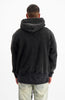 BLANK WASHED HOODIE | Black