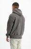 BLANK WASHED HOODIE | Grey