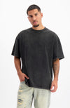 BLANK WASHED T-SHIRT | Black