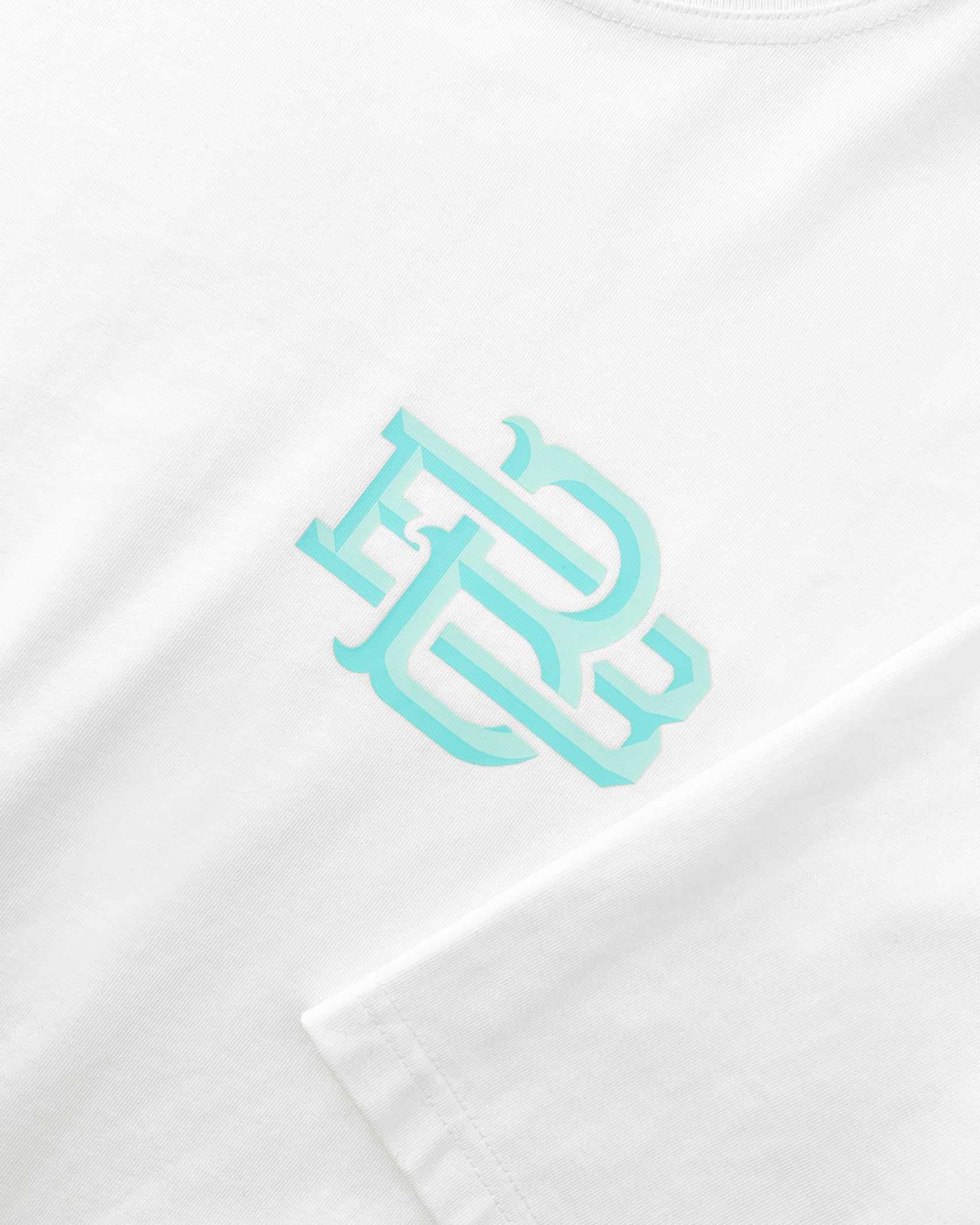 BLOCK MONOGRAM  T-SHIRT | White
