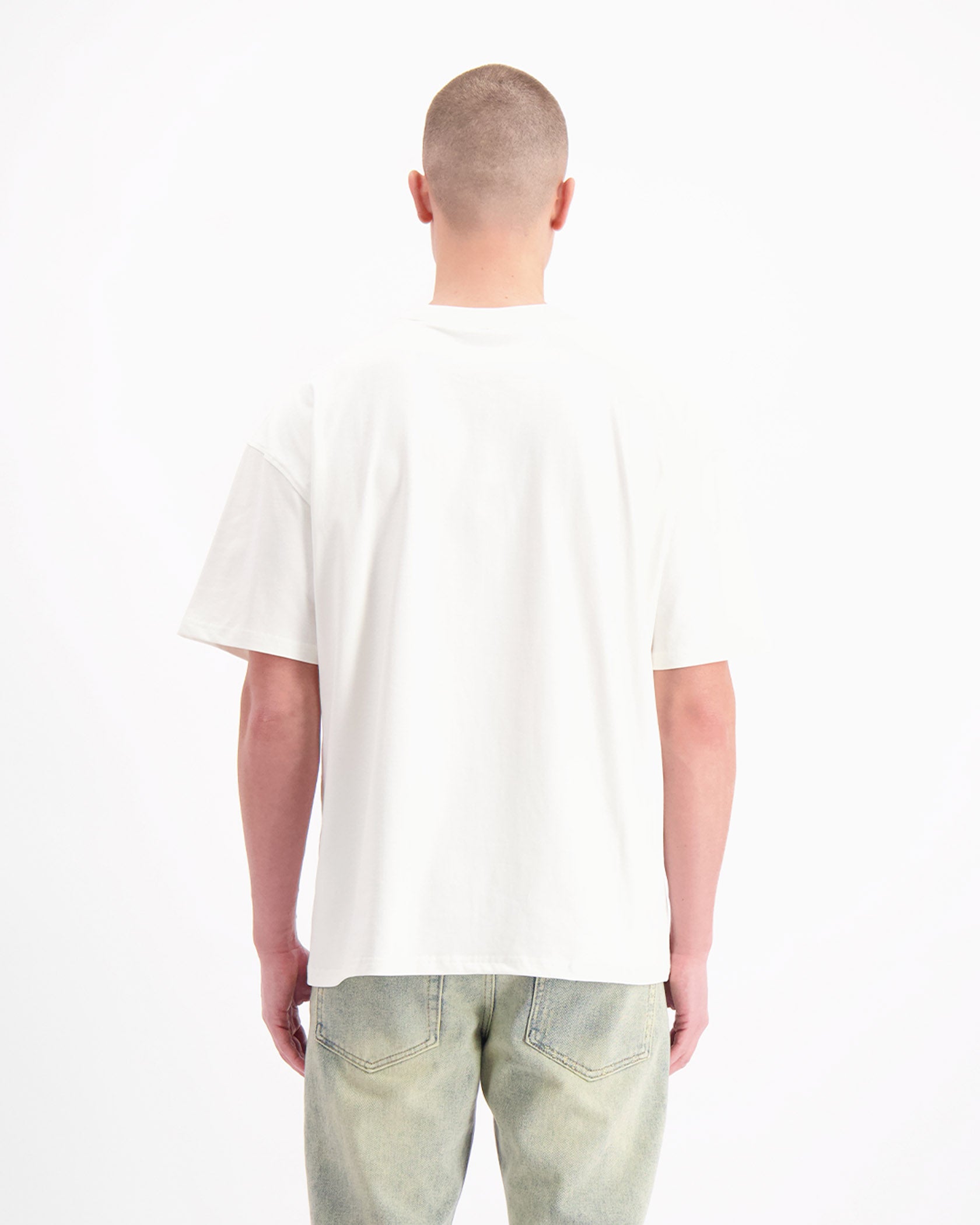 BLOCK MONOGRAM  T-SHIRT | White