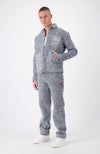 BOUCLE CARPENTER SUIT | BLUE