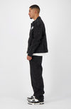 BOUCLE DENIM SUIT | Black