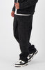 BOUCLE DENIM PANTS | Black