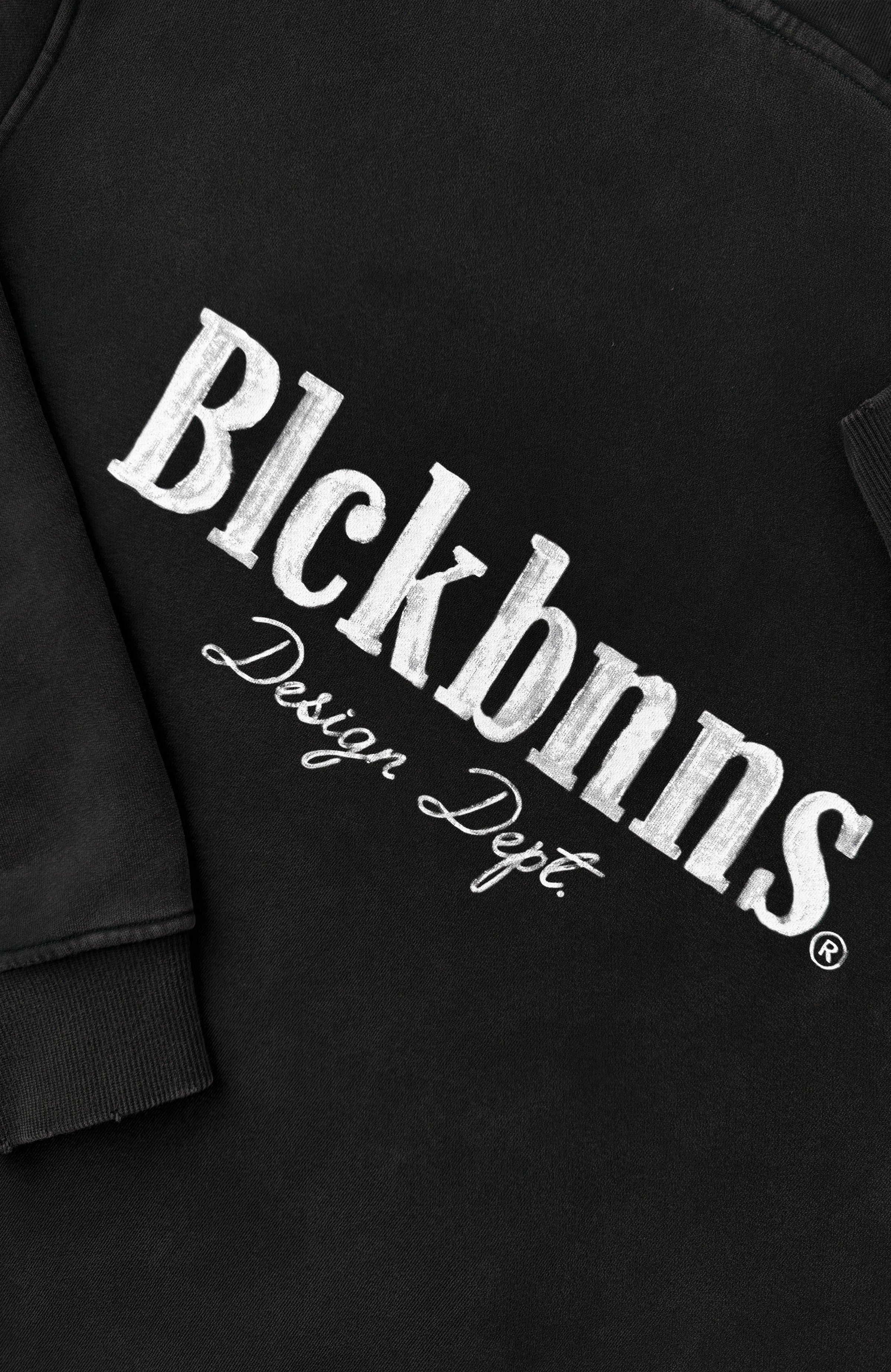 BRUSH WASHED SWEATSUIT | Black