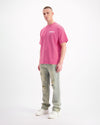 BRUSH T-SHIRT | Pink