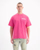 BRUSH T-SHIRT | Pink