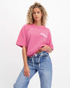 BRUSH T-SHIRT | Pink