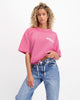 BRUSH T-SHIRT | Pink