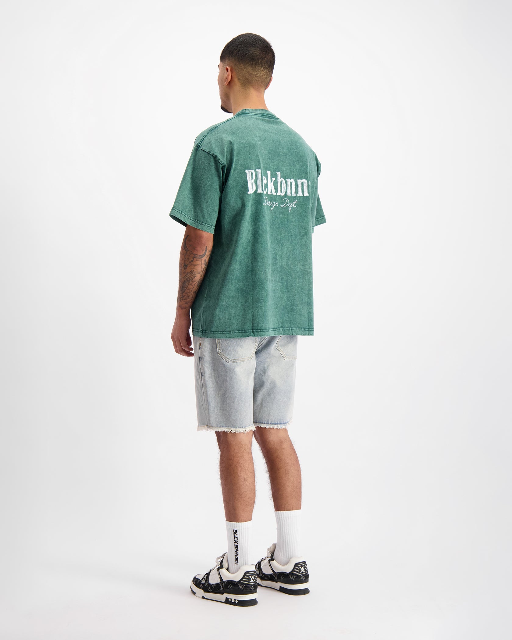BRUSH T-SHIRT | Dark Green