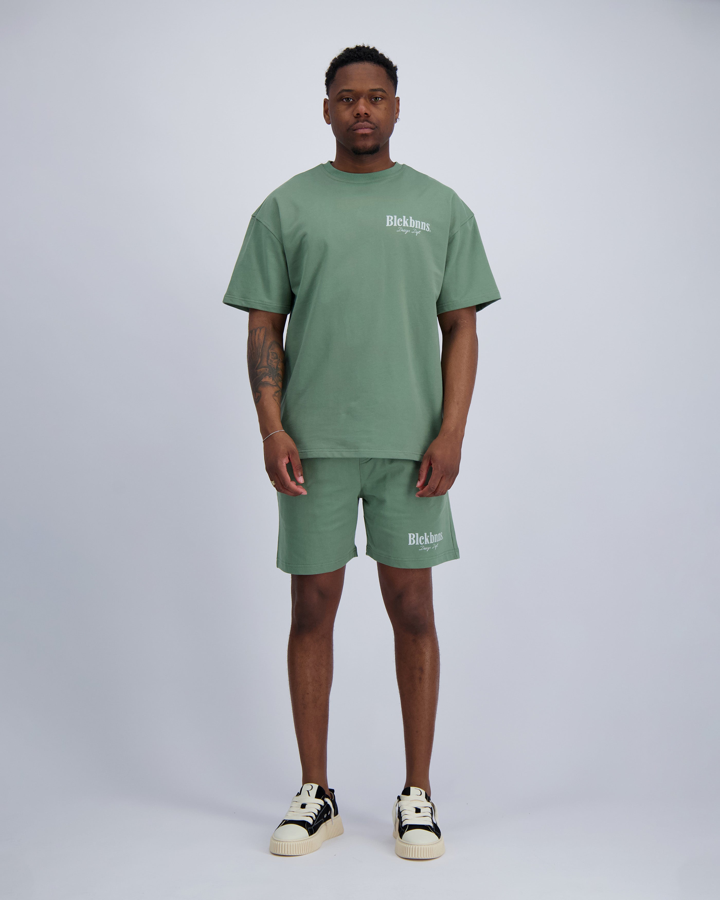 BRUSH TWINSET | Olive
