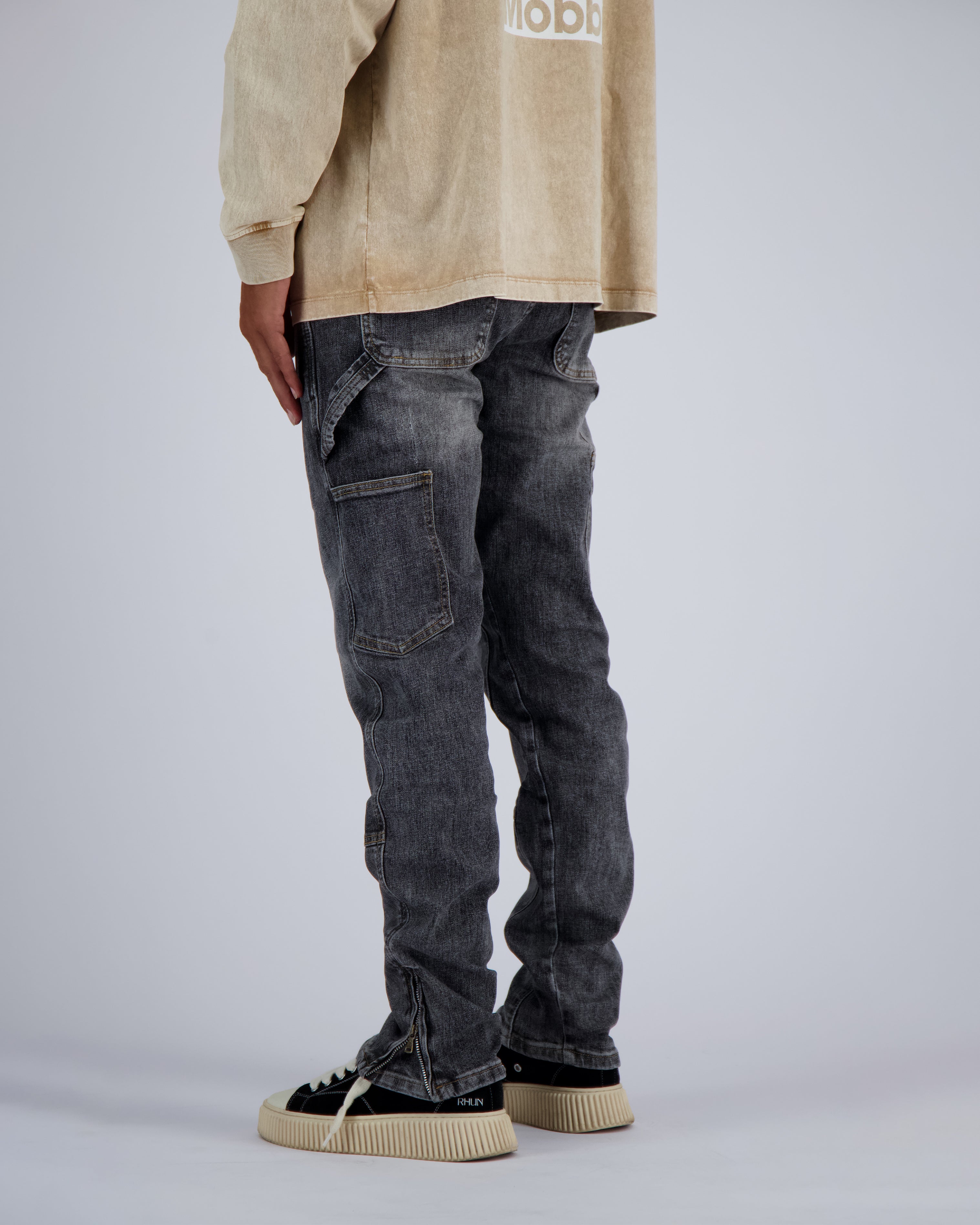 V2 WORKER DENIM | Grey