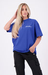 CALLIGRAPHY T-SHIRT | Cobalt Blue