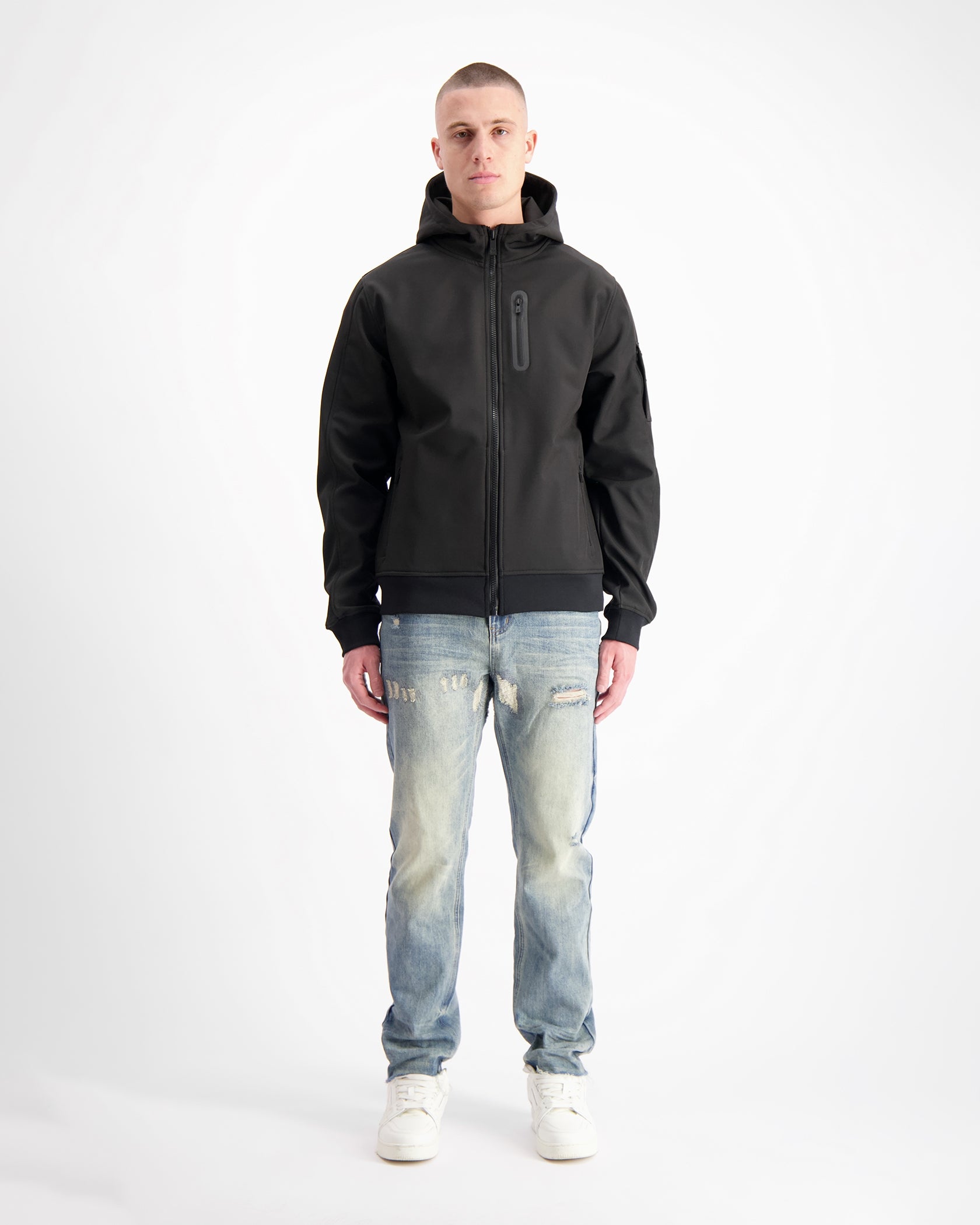 COMMANDER SOFTSHELL JACKET | Black