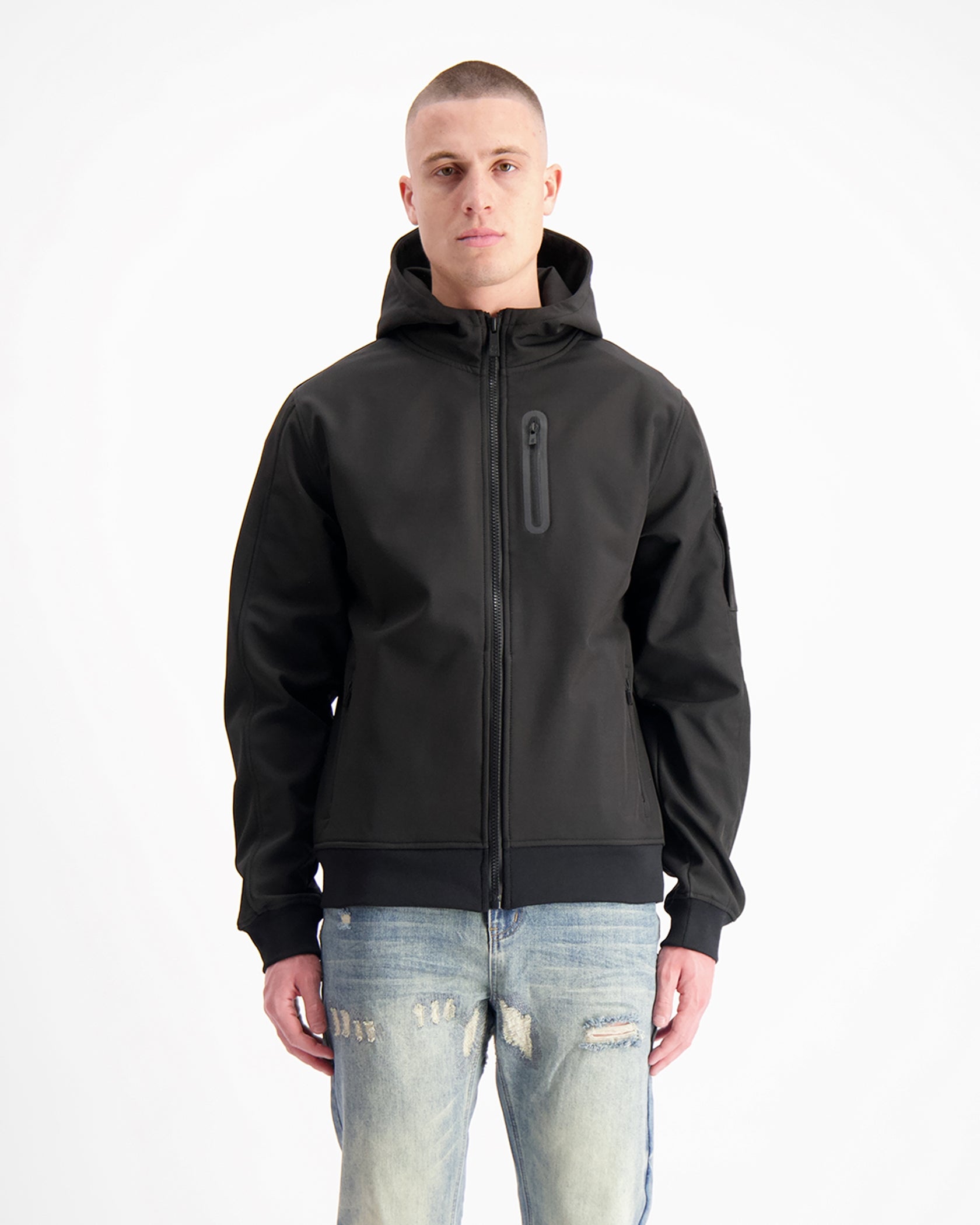 COMMANDER SOFTSHELL JACKET | Black