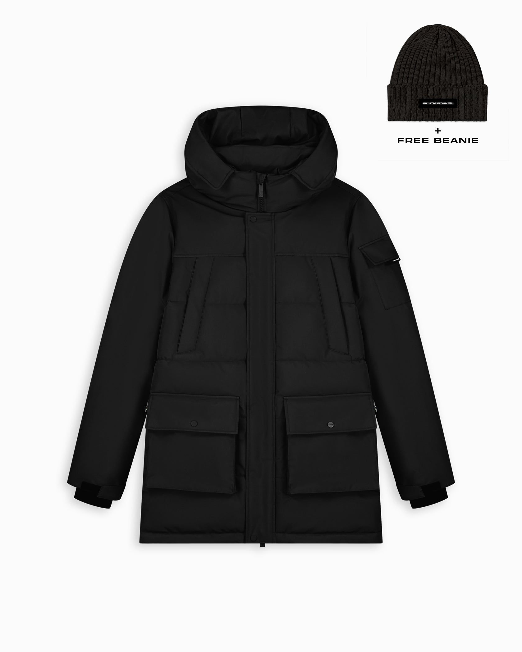 COMMANDER V2 PARKA JACKET | BLACK