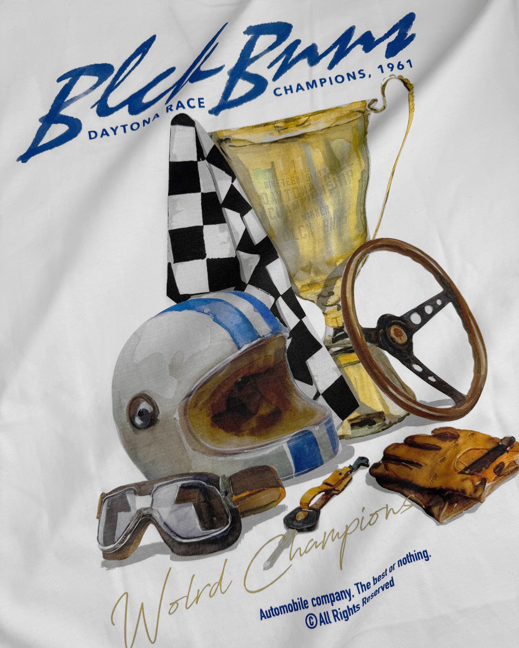 DAYTONA TABLE T-SHIRT | White