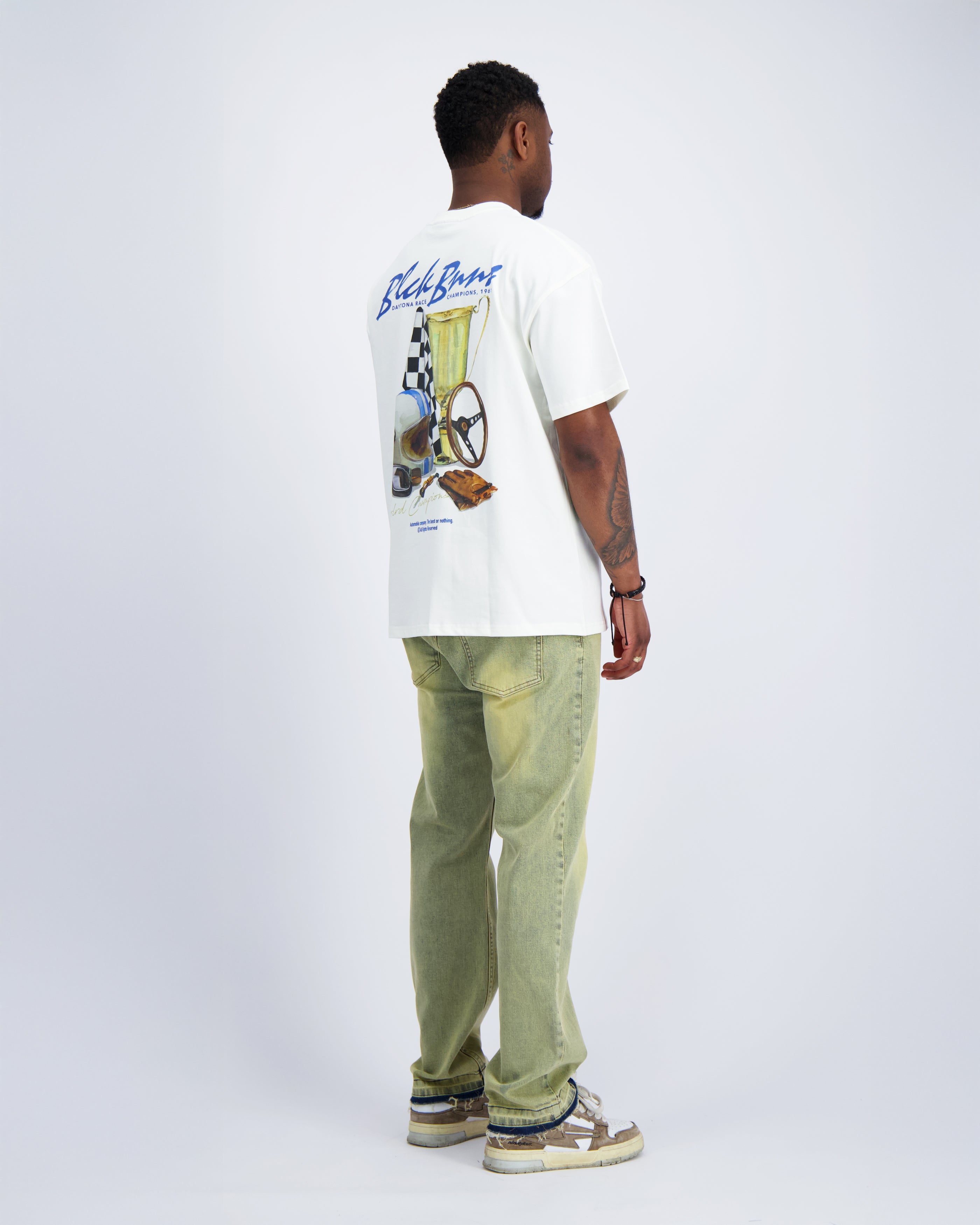 DAYTONA TABLE T-SHIRT | Wit