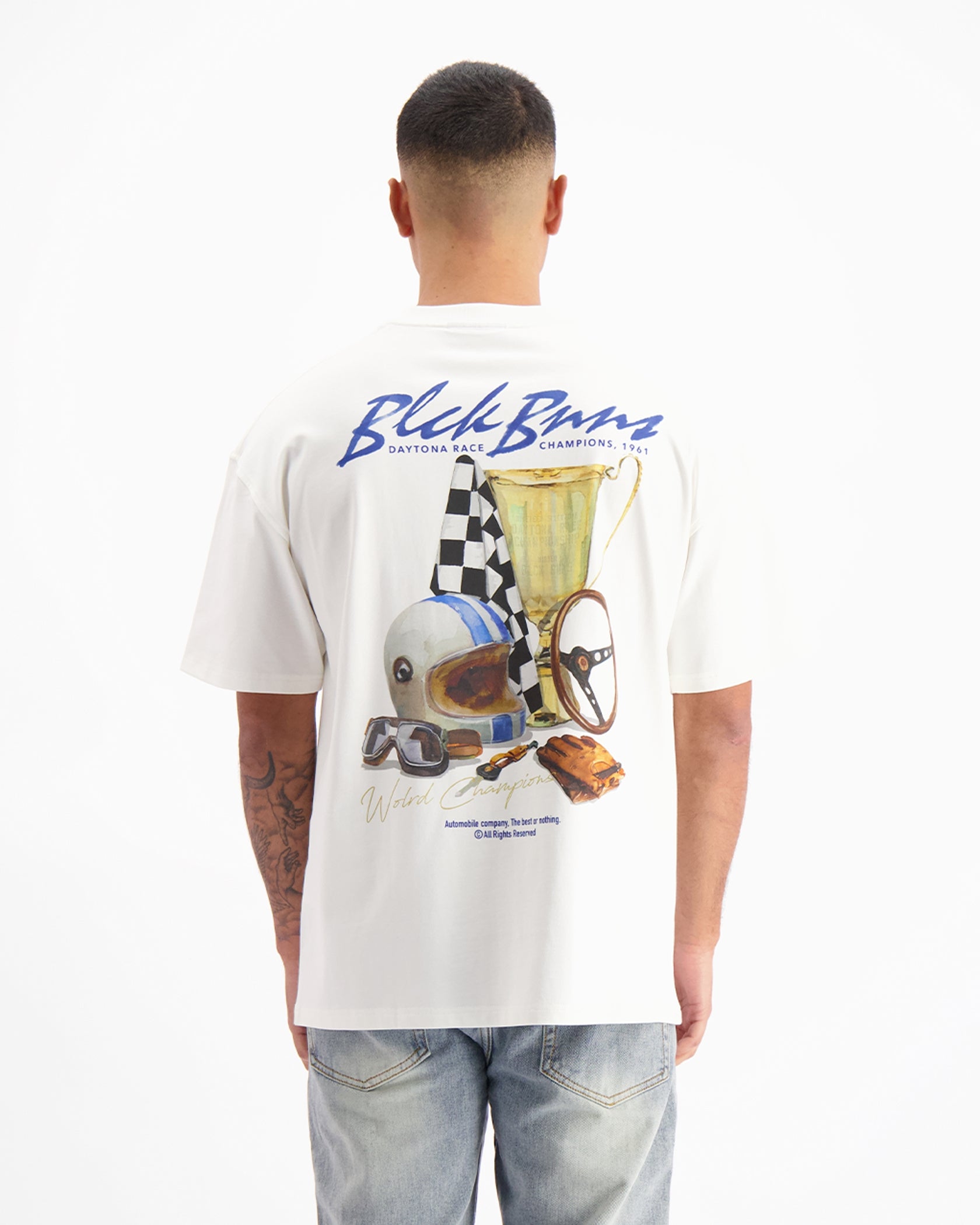 DAYTONA TABLE T-SHIRT | White