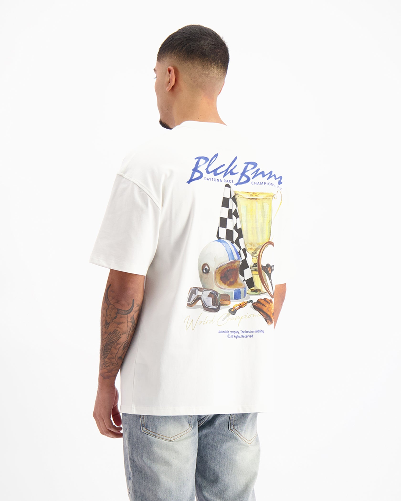 DAYTONA TABLE T-SHIRT | White