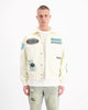 DESERT RACE VARSITY JACKET | Beige