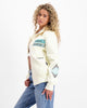 DESERT RACE VARSITY JACKET | Beige