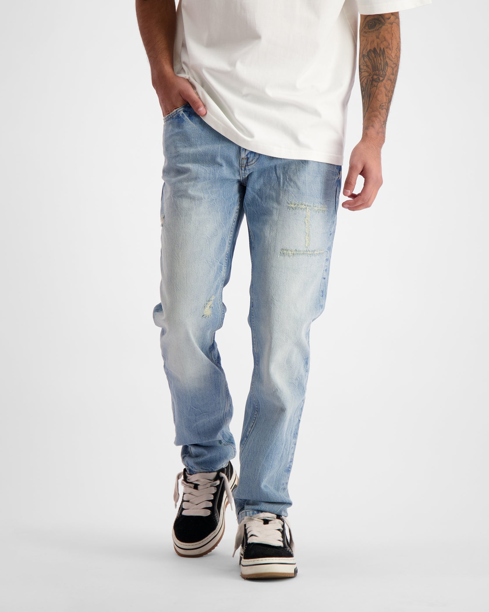 DESTROYED DENIM | Blue