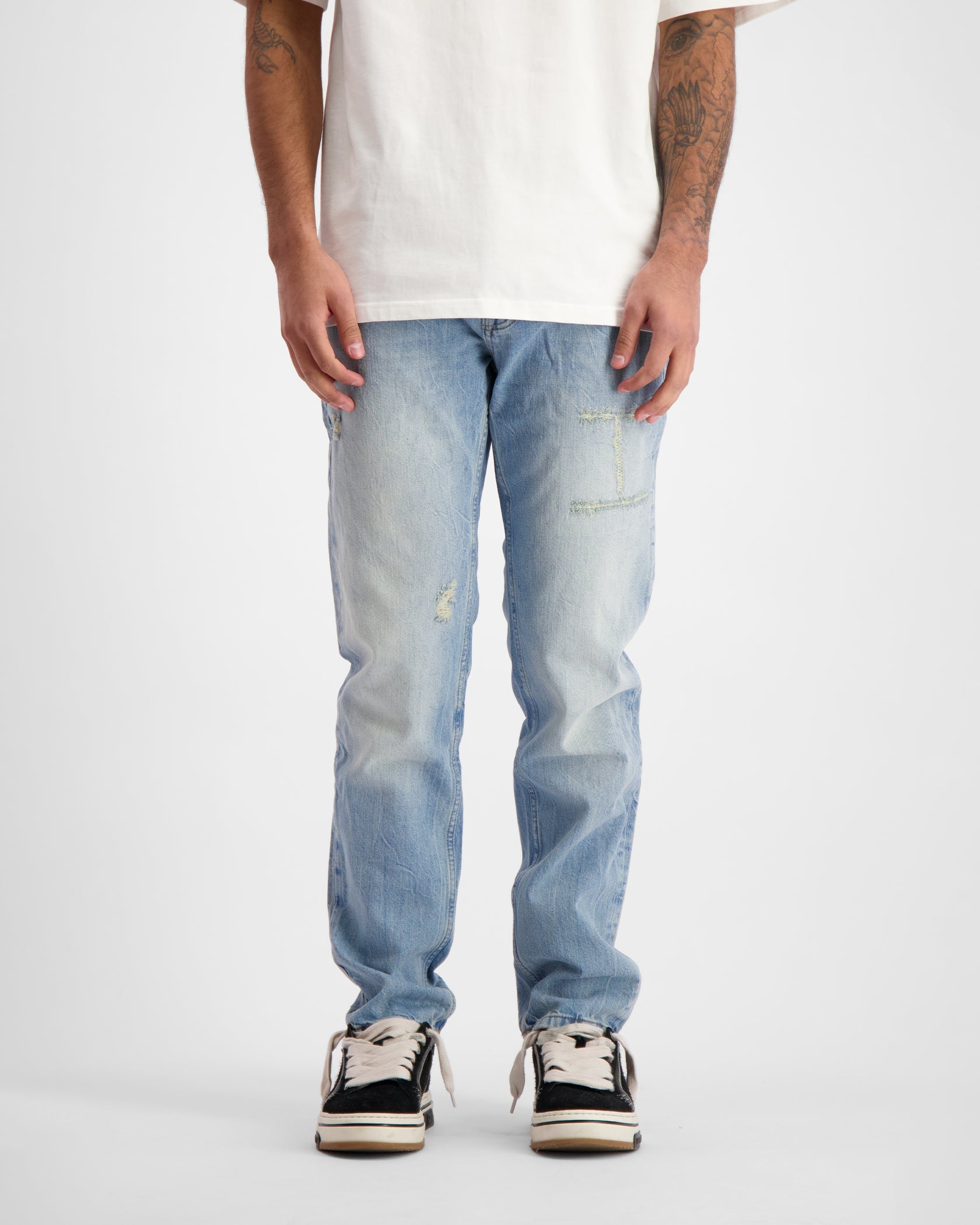 DESTROYED DENIM | Blue