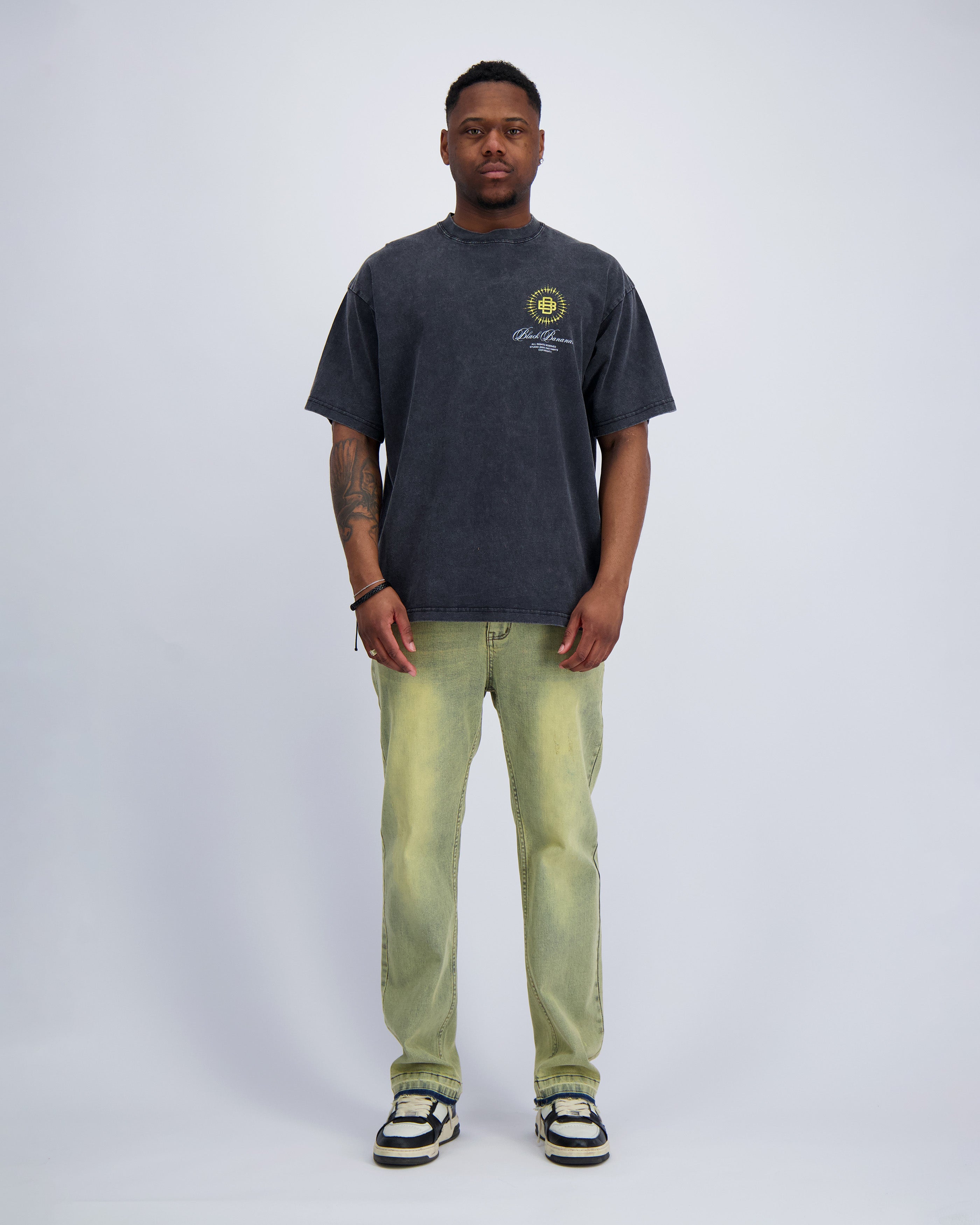 DOVES t-shirt  Zwart