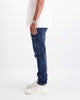 FADED SLIM DENIM | Dark Blue