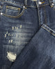 FADED SLIM DENIM | Dark Blue