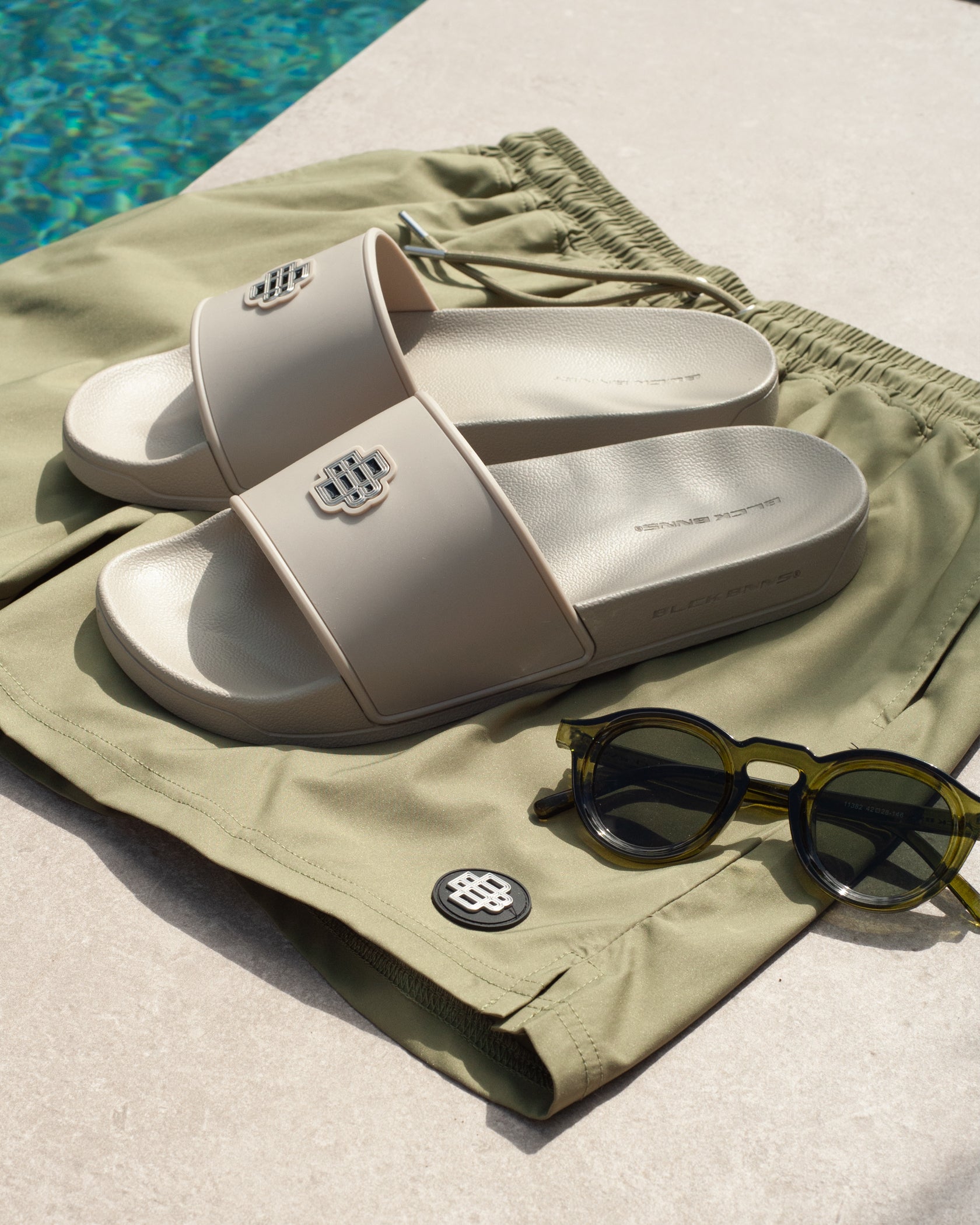 MONOGRAM PLATE SWIM BUNDLE | GREEN