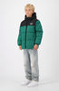 JR. PEEK PUFFER JACKET | Pine Green