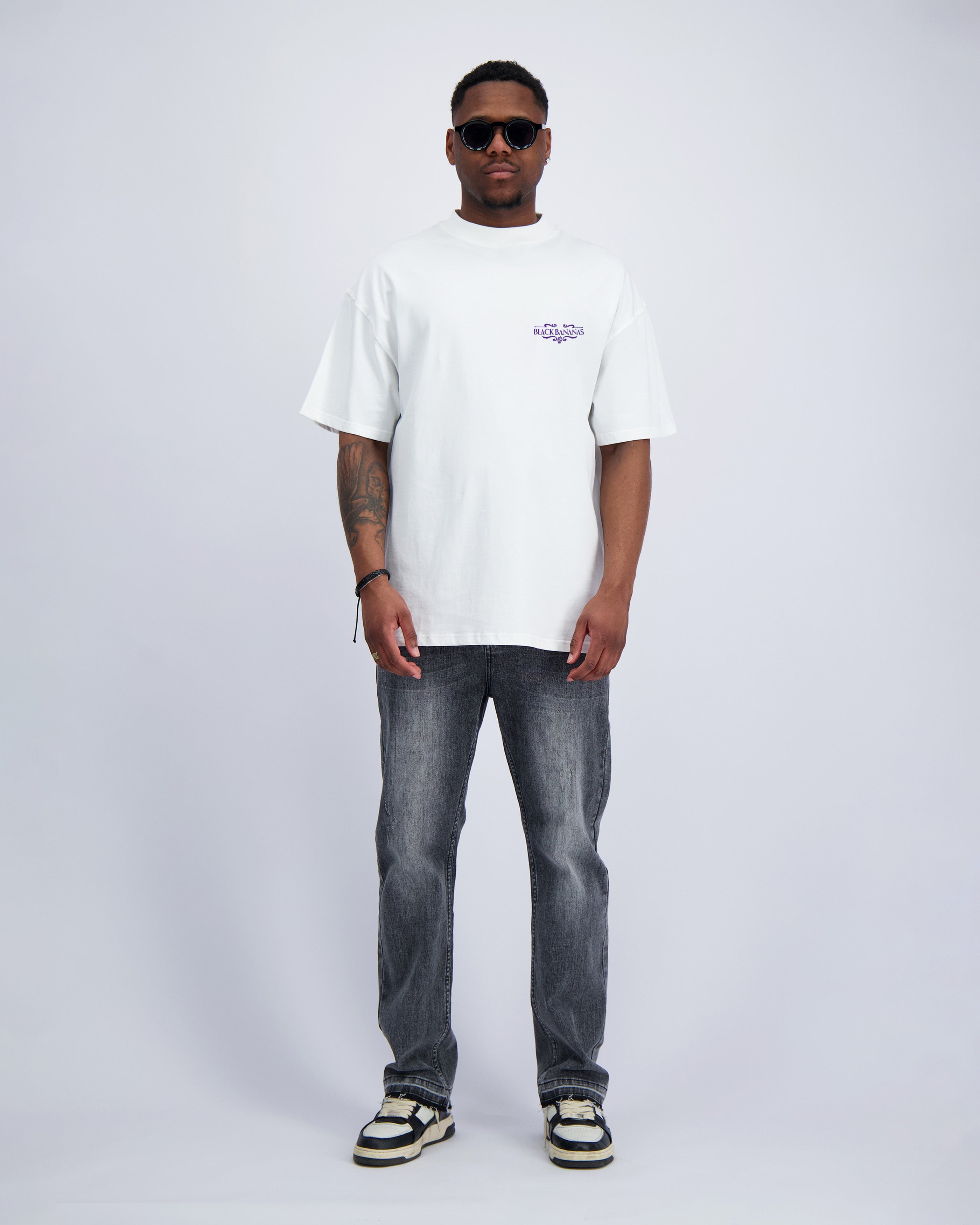 GRAPE ESCAPE TEE | White