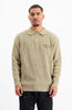 HEAVY KNIT HALF ZIP | Sand