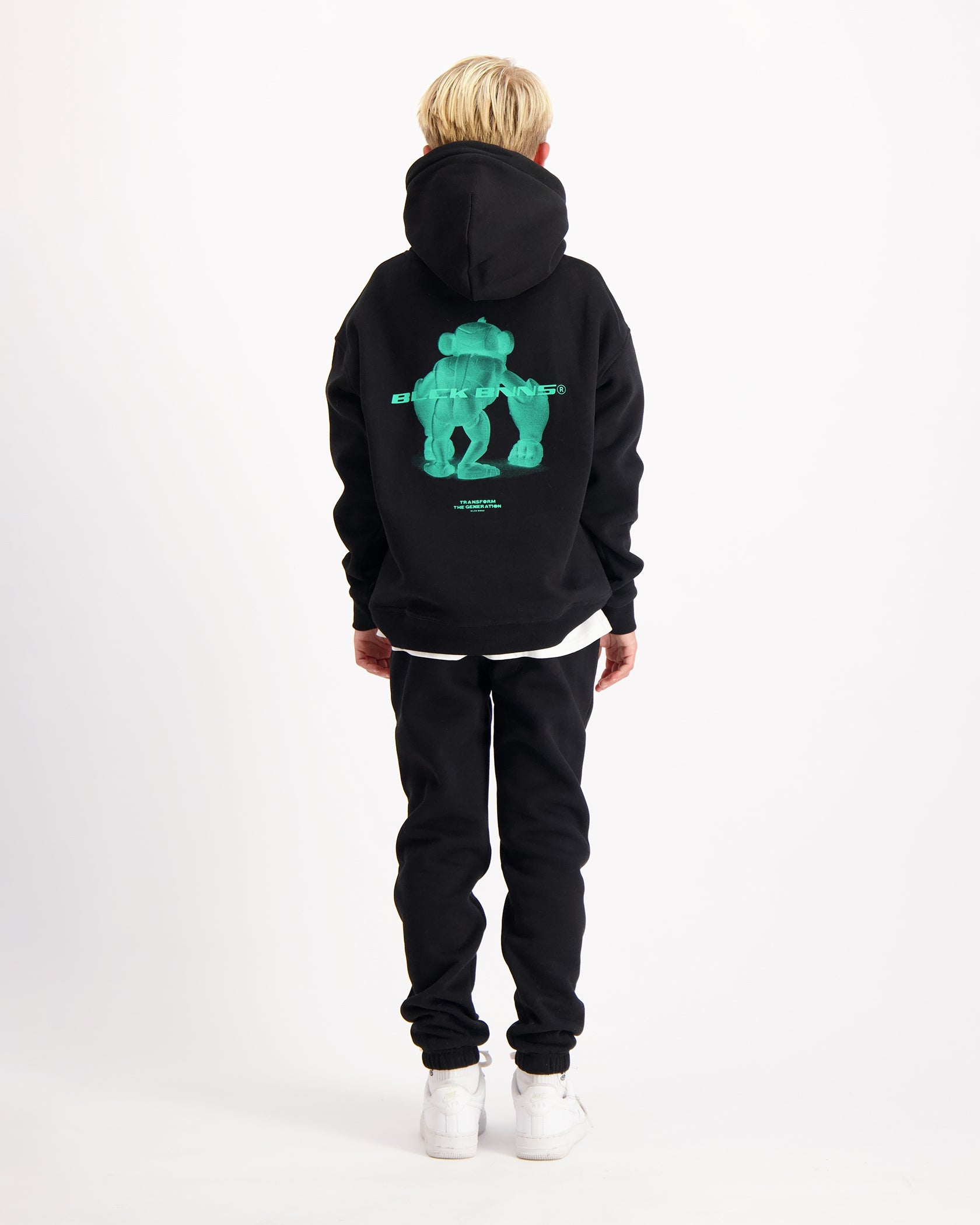 KIDS 3D XRAY SWEATSUIT | Black