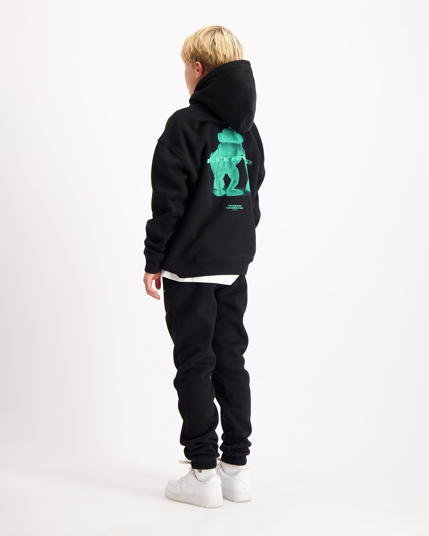 KIDS 3D XRAY SWEATSUIT | Black
