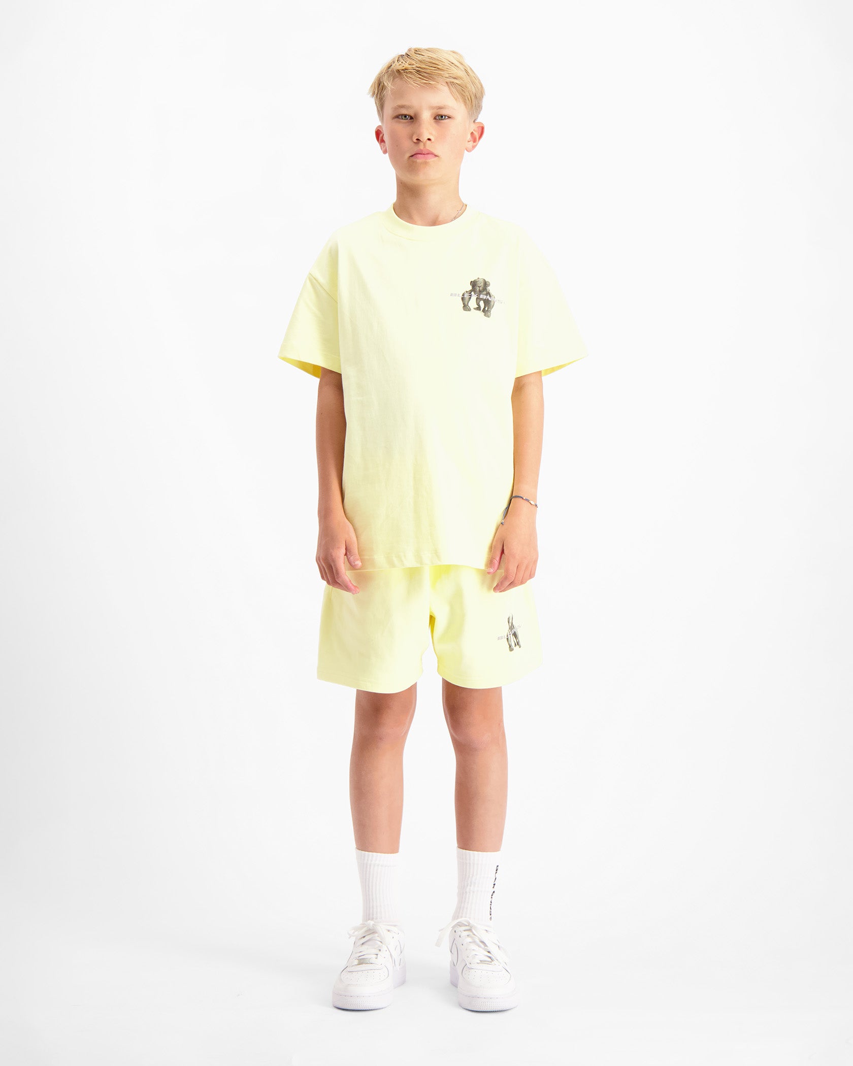 KIDS 3D CONVOY TWINSET | Yellow