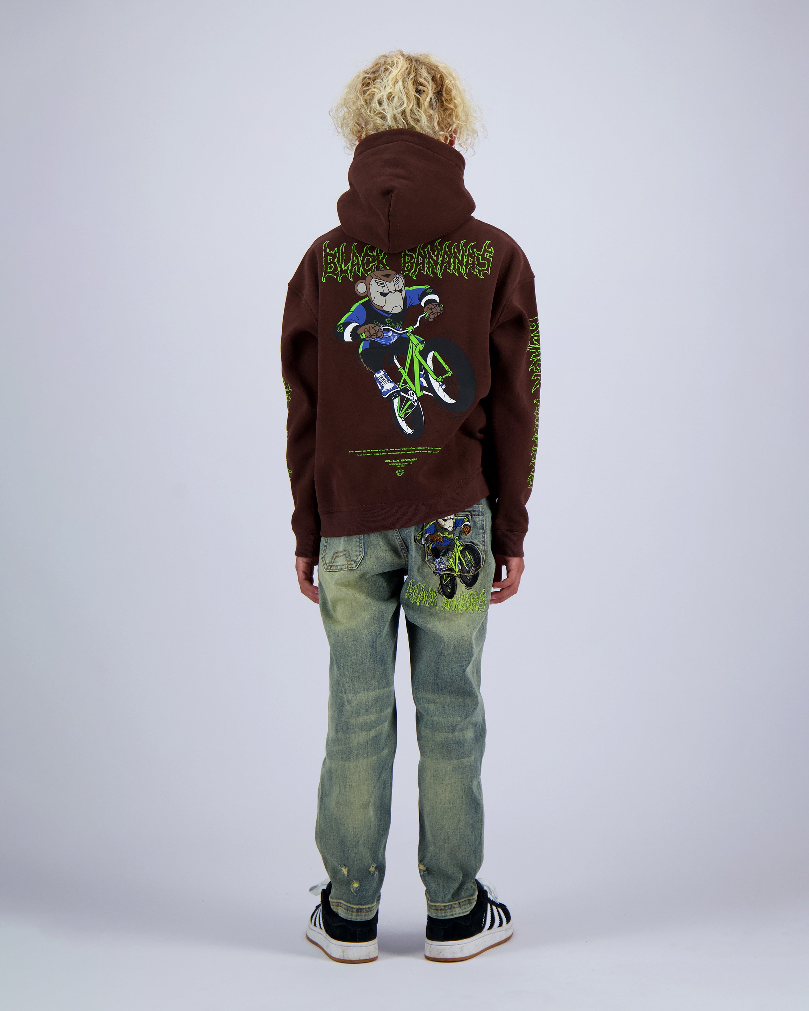 KIDS BMX HOODIE | Brown