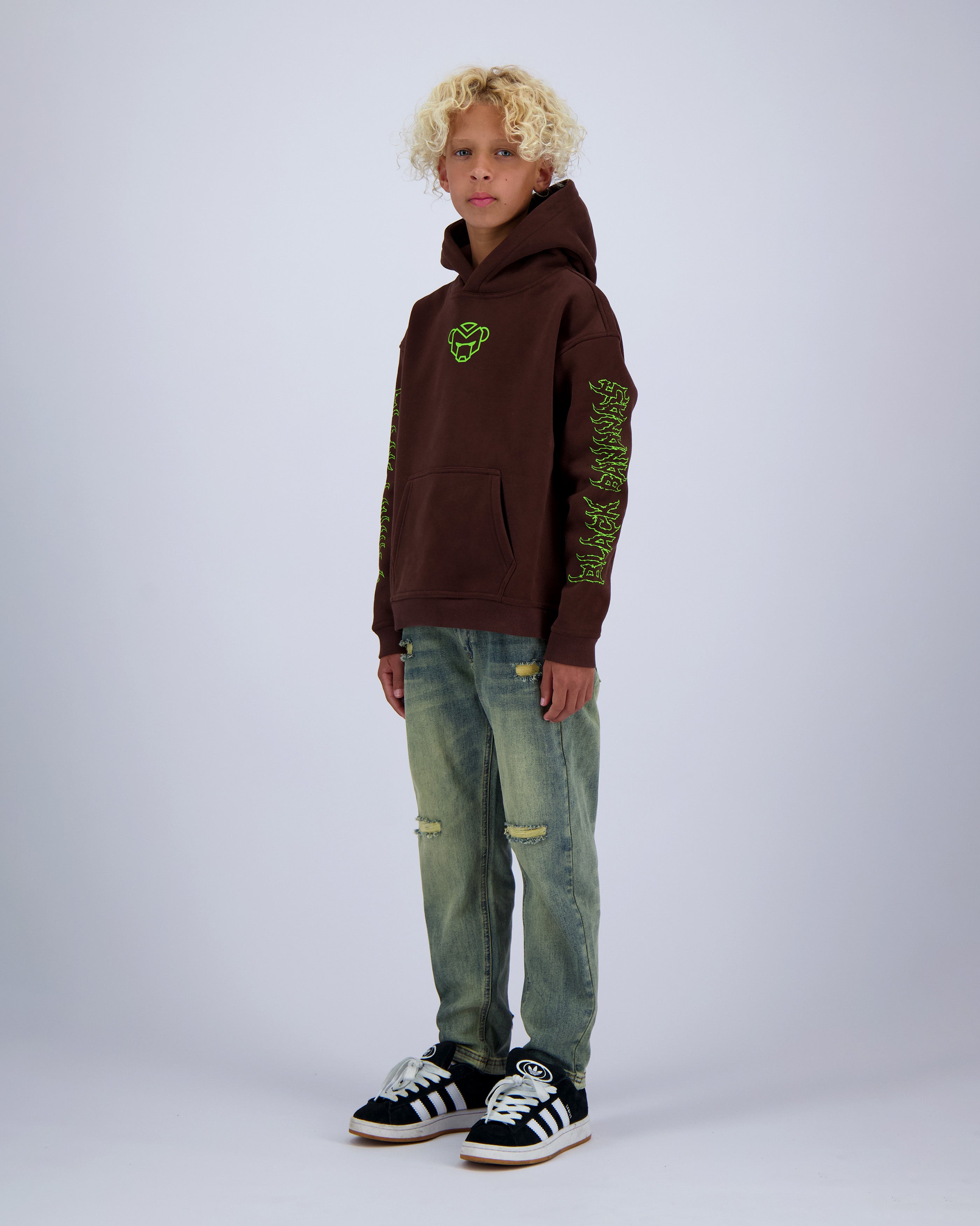 KIDS BMX HOODIE | Brown