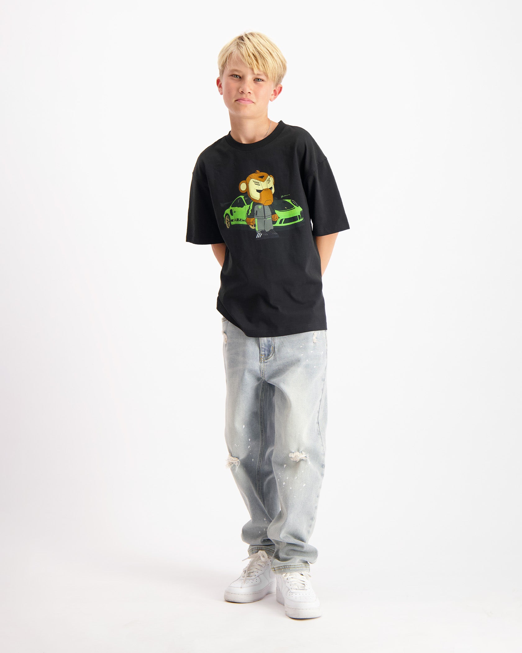 KIDS BB3 RS T-SHIRT | Black