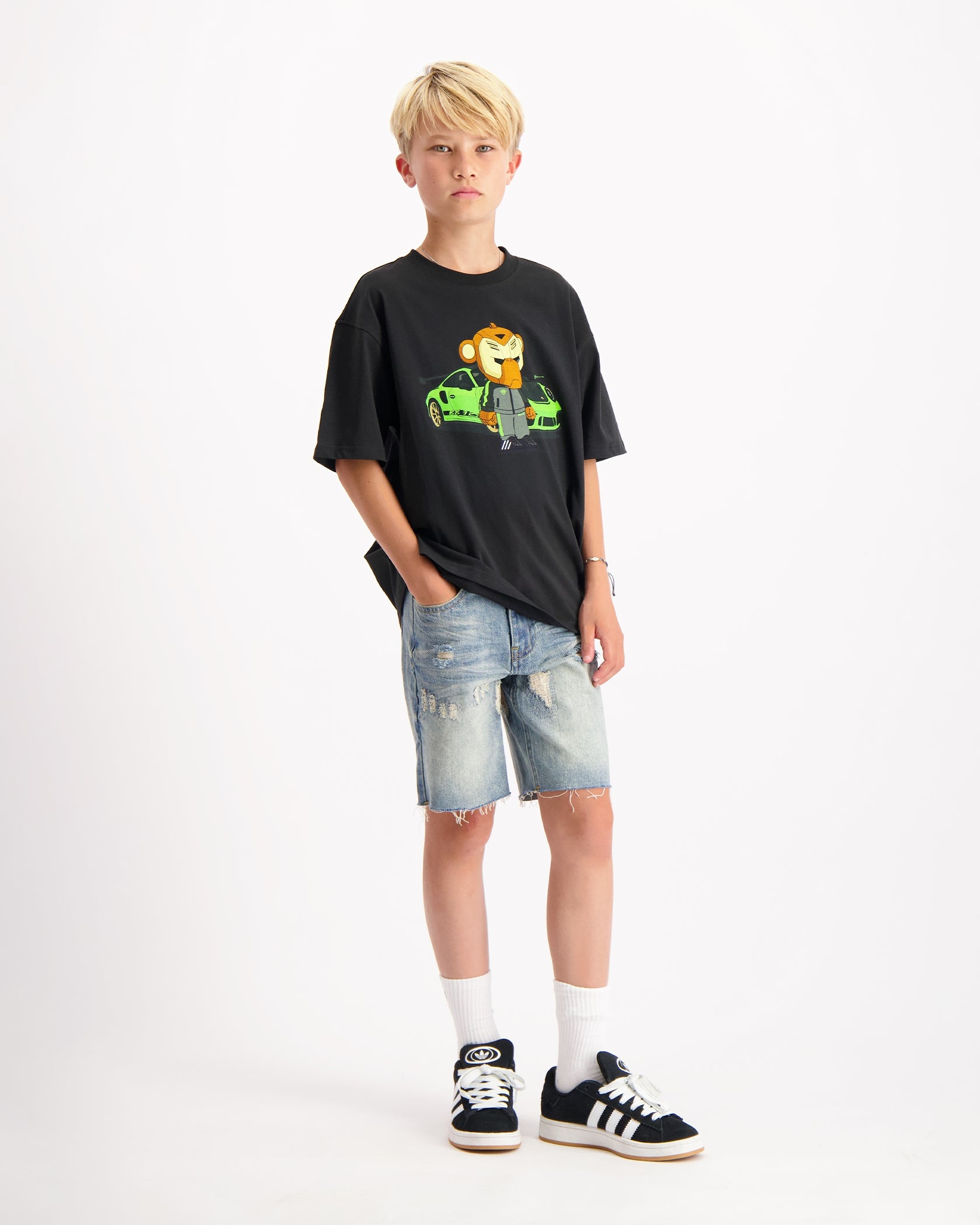 KIDS BB3 RS T-SHIRT | Black