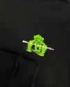 KIDS ACTION FIGURE HOODIE | Black