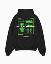 KIDS ACTION FIGURE HOODIE | Black