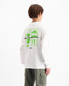 KIDS ACTION FIGURE LONGSLEEVE T-SHIRT | White