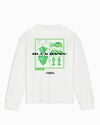 KIDS ACTION FIGURE LONGSLEEVE T-SHIRT | White