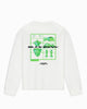 KIDS ACTION FIGURE LONGSLEEVE T-SHIRT | White
