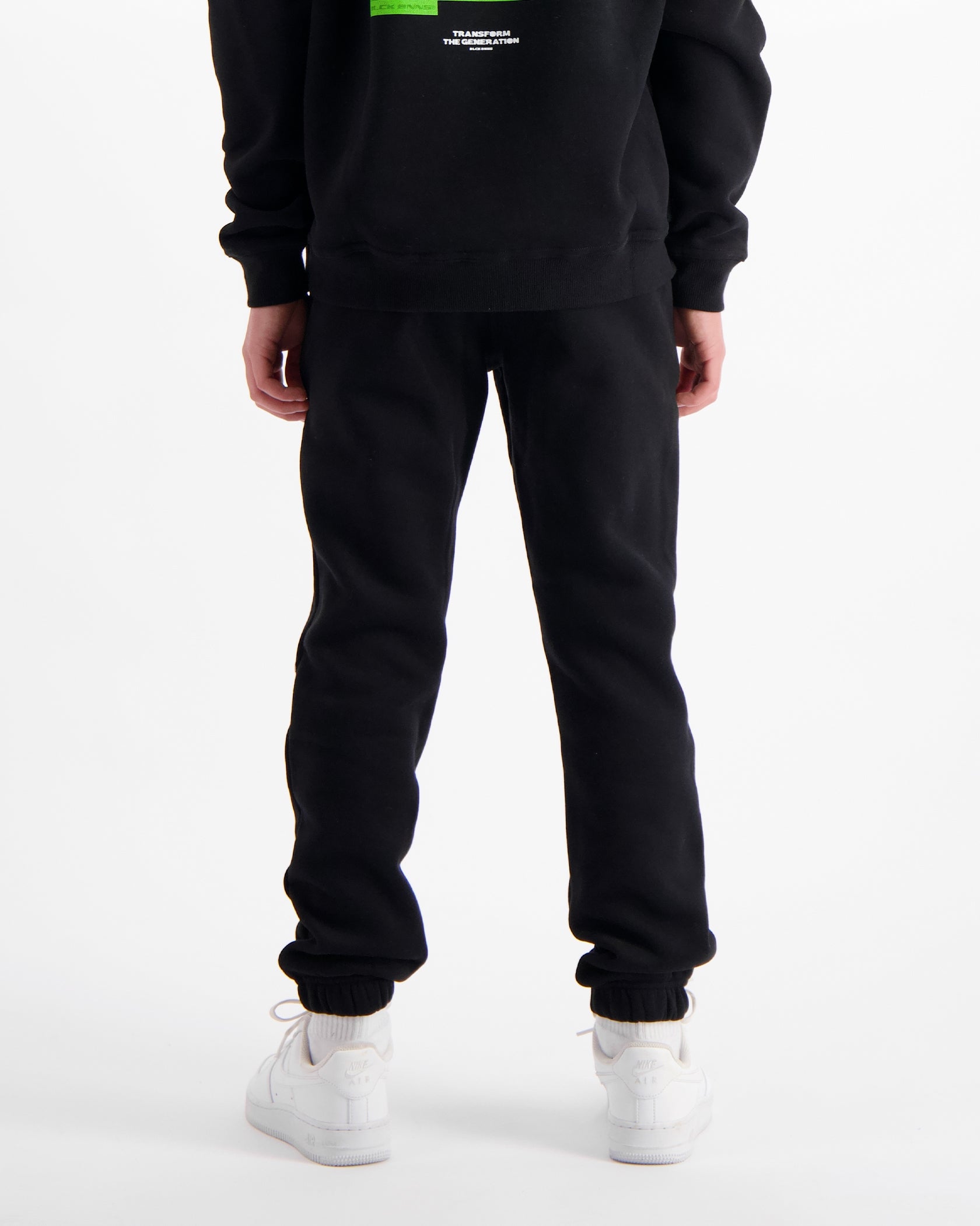 KIDS ACTION FIGURE SWEATPANTS | Black